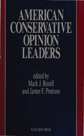 book American Conservative Opinion Leaders