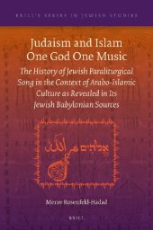 book Judaism and Islam One God One Music