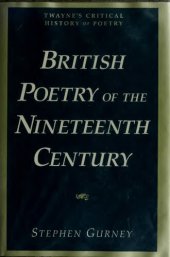 book British Poetry of the Nineteenth Century