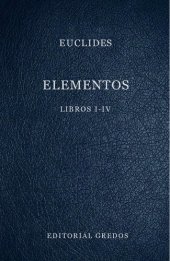 book Elementos. Libros I-IV