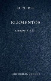 book Elementos. Libros V-XIII