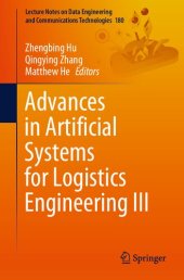 book Advances in Artificial Systems for Logistics Engineering III