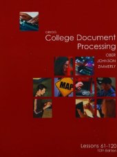 book Gregg College Keyboading and Document Processing Lessons 61-120
