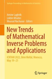 book New Trends of Mathematical Inverse Problems and Applications: ICNTAM 2022, Béni Mellal, Morocco, May 19–21