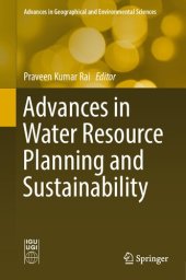 book Advances in Water Resource Planning and Sustainability