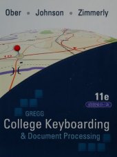 book Gregg College Keyboarding & Document Processing Lessons 61-120