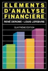 book Éléments d'analyse financière