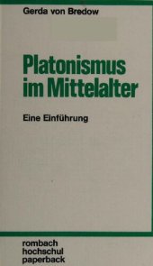 book Platonismus im Mittelalter: Eine Einführung