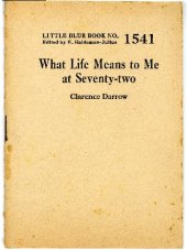 book What Life Means to Me at Seventy-two