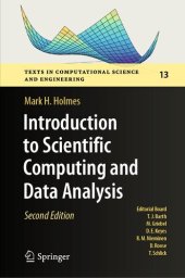 book Introduction to Scientific Computing and Data Analysis (Texts in Computational Science and Engineering, 13)