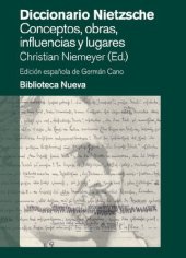 book Diccionario Nietzsche. Conceptos, obras, influencias y lugares