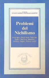 book Problemi del nichilismo