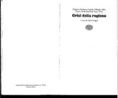 book La crisi della ragione. Nuovi modelli nel rapporto tra sapere e attività umane