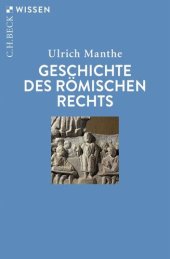 book Geschichte des römischen Rechts