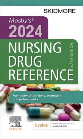 book Mosby's 2024 Nursing Drug Reference (Skidmore Nursing Drug Reference) (by Team-IRA)