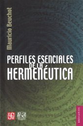 book Perfiles esenciales de la Hermenéutica