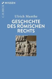 book Geschichte des Römischen Rechts