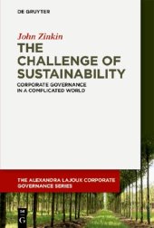 book The Challenge of Sustainability (The Alexandra Lajoux Corporate Governance)