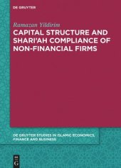 book Capital Structure and Shari’ah Compliance of non-Financial Firms