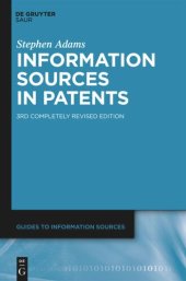 book Information Sources in Patents