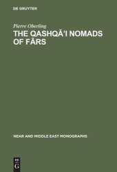 book The Qashqā’i Nomads of Fārs