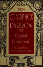 book Clarence Darrow on Capital Punishment