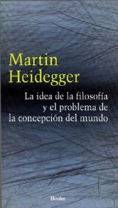 book La idea de la filosofía y el problema de la concepción del mundo