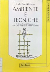 book Evoluzione e tecniche. Ambiente e tecniche