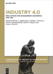 book Industry 4.0: Implications for Management, Economics and Law