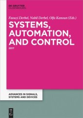 book Systems, Automation and Control: 2017