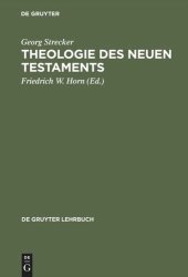 book Theologie des Neuen Testaments