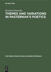 book Themes and Variations in Pasternak’s Poetics