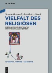 book Vielfalt des Religiösen: Mittelalterliche Literatur im postsäkularen Kontext