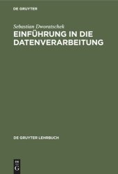 book Einführung in die Datenverarbeitung