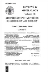 book Spectroscopic Methods in Mineralogy and Geology