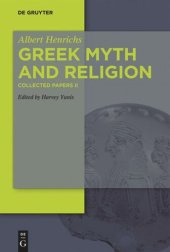 book Collected Papers: II Greek Myth and Religion