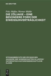 book Die Zöliakie – Eine besondere Form der Eiweissunverträglichkeit