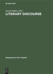 book Literary Discourse: Aspects of Cognitive and Social Psychological Approaches