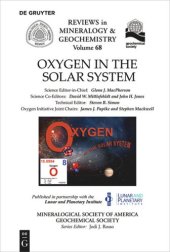 book Oxygen in the Solar System