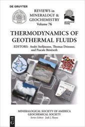 book Thermodynamics of Geothermal Fluids