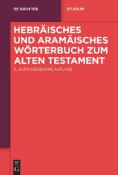 book Hebräisches und aramäisches Wörterbuch zum Alten Testament