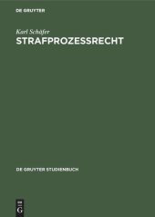 book Strafprozeßrecht