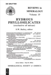 book Hydrous Phyllosilicates: (Exclusive of Micas)