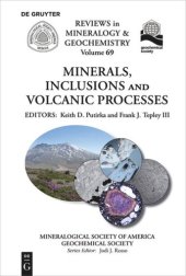 book Minerals, Inclusions And Volcanic Processes