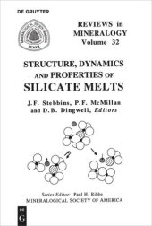 book Structure, Dynamics, and Properties of Silicate Melts