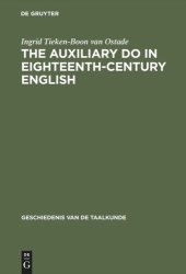 book The auxiliary do in eighteenth-century English: A sociohistorical-linguistic approach