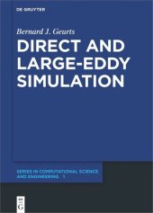 book Direct and Large-Eddy Simulation