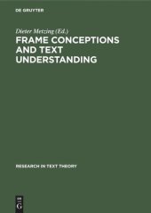 book Frame Conceptions and Text Understanding