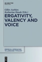 book Ergativity, Valency and Voice