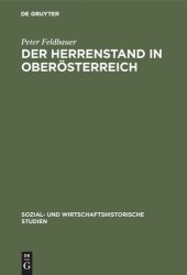 book Der Herrenstand in Oberösterreich: Ursprünge, Anfänge, Frühformen